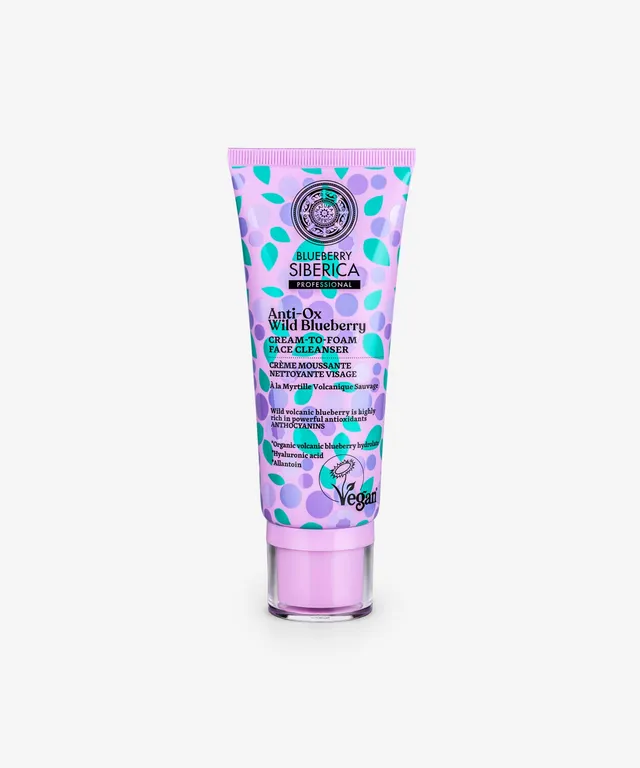 Taiga Siberica Cream-To-Foam pianka do twarzy kremowa oczyszczająca