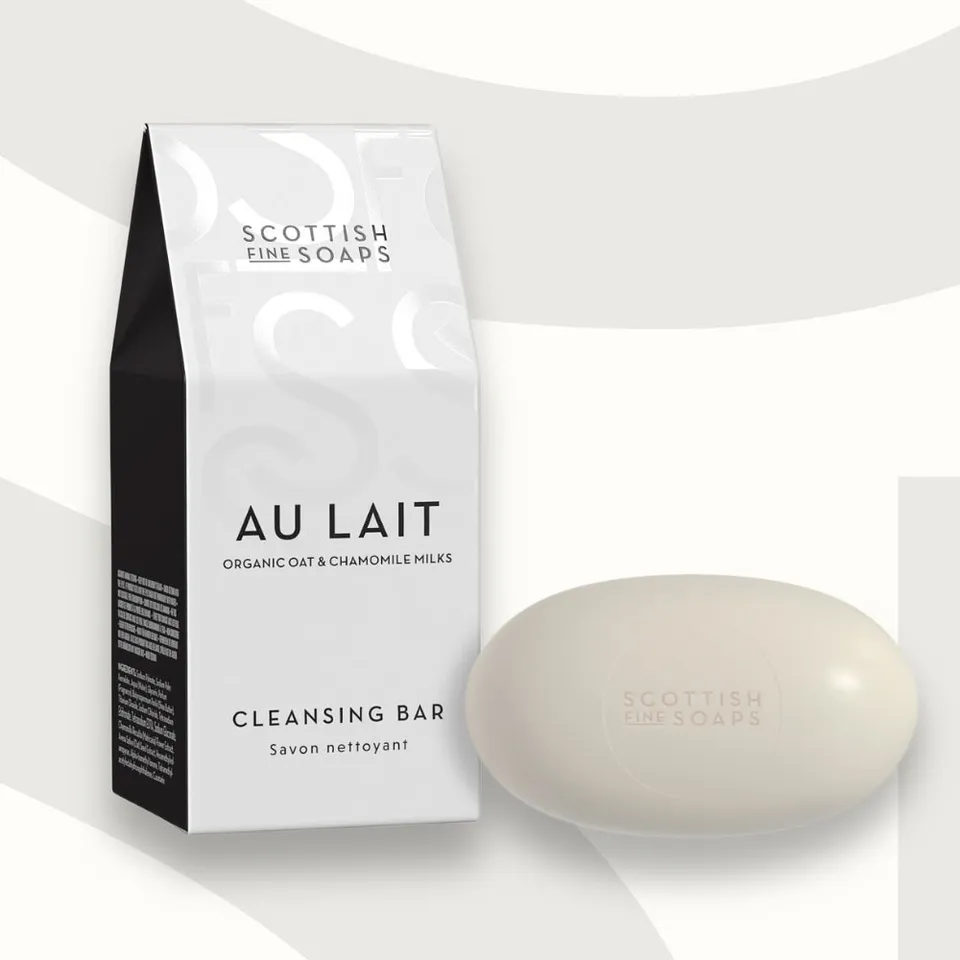 Scottish Fine Soaps Au Lait mydło 100 g mleczne