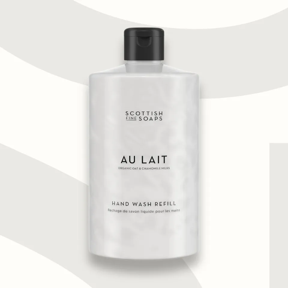 Scottish Fine Soaps Au Lait mydło do rąk zapas 750 ml