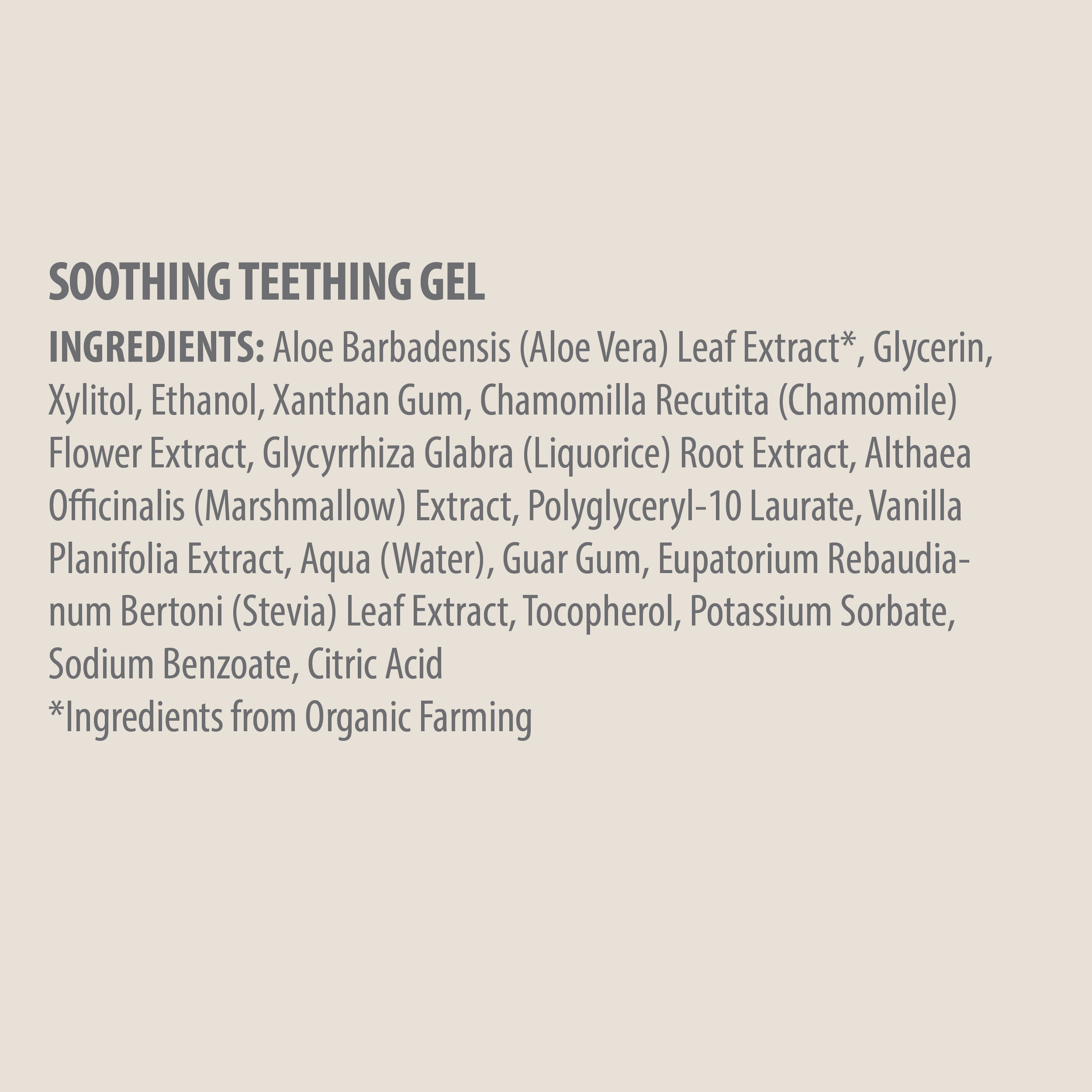 Pure Beginnings Soothing Teething Gel żel 15 ml lukrecja