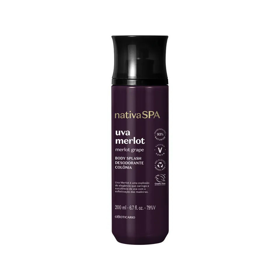 Nativa SPA Merlot Grape mgiełka do ciała winogronowa