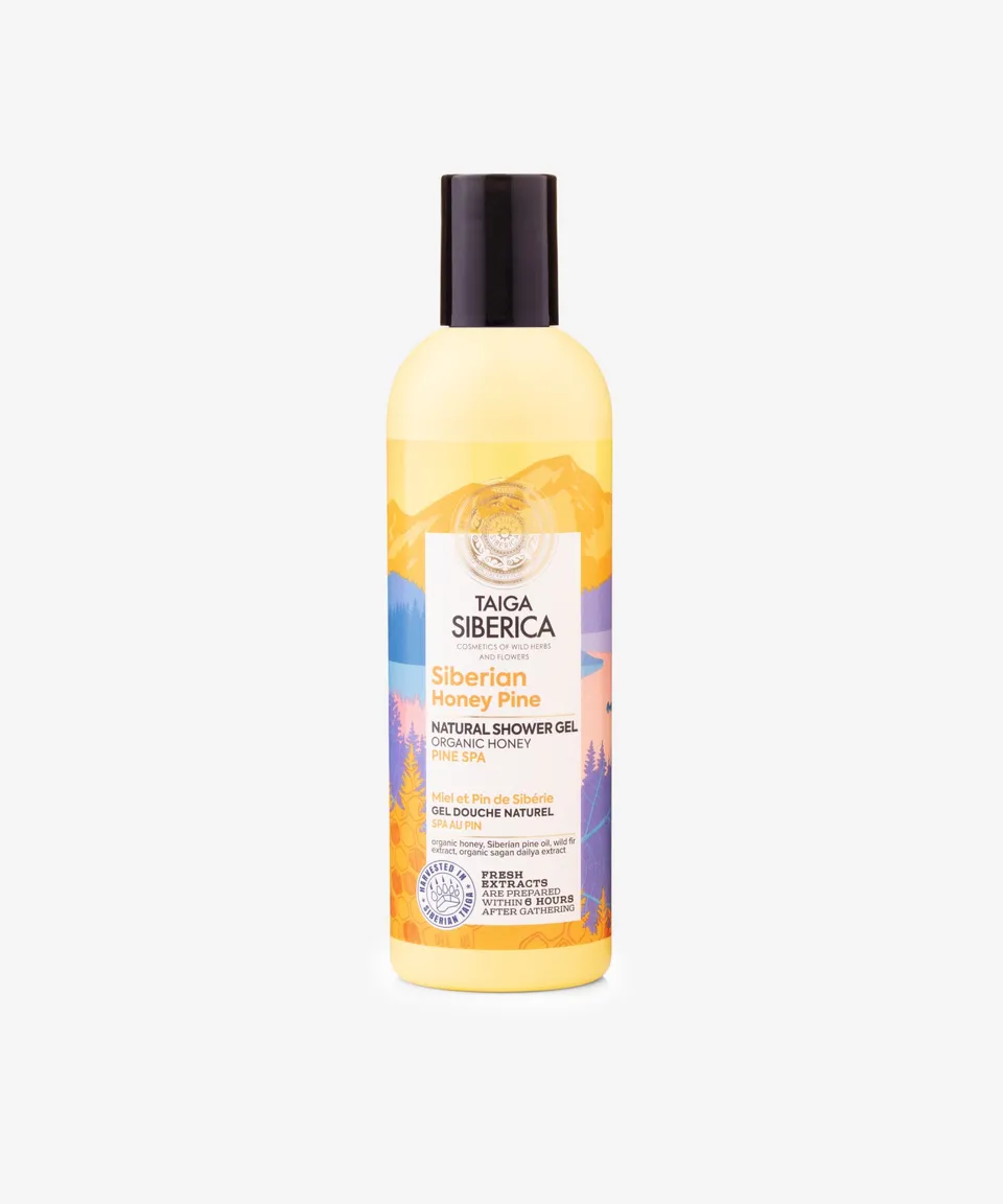 Taiga Siberica Pine Spa Natural żel pod prysznic sosnowy