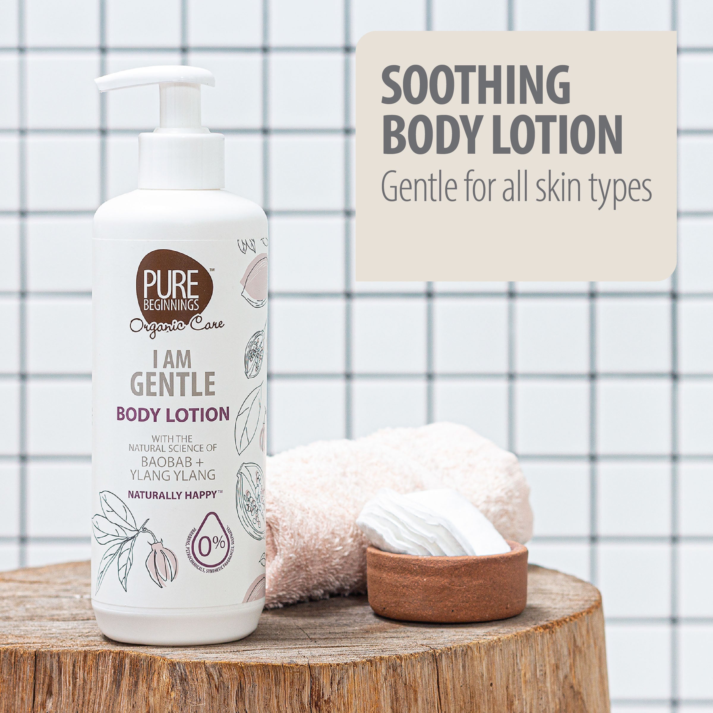 Pure Beginnings I Am Gentle balsam 375 ml baobab kokos