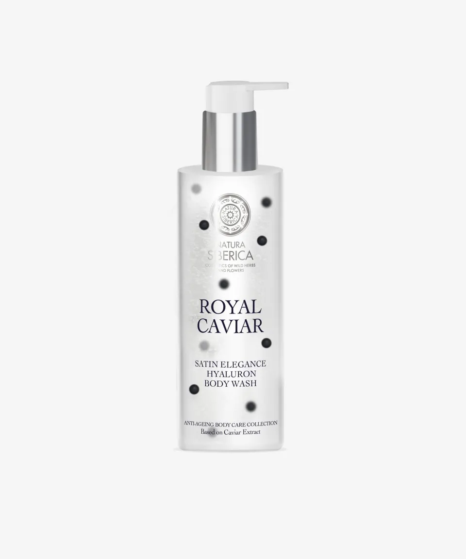 Taiga Siberica Royal Caviar Satin Elegance żel pod prysznic hialuronowy