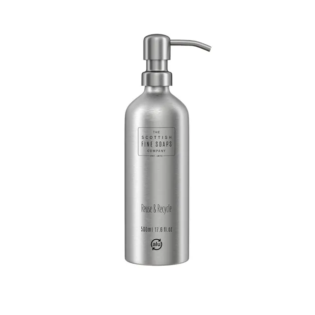 Scottish Fine Soaps butelka aluminiowa z pompką 500 ml