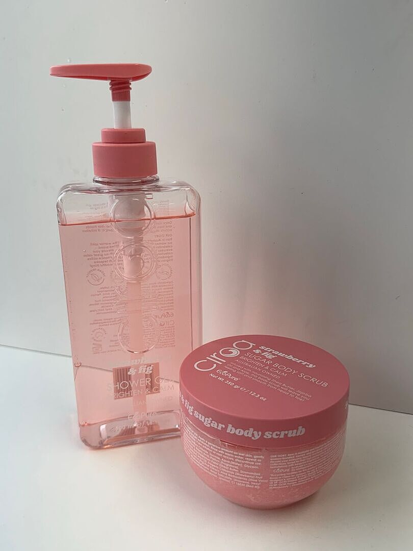 Ciroa Strawberry & Fig zestaw do ciała 3 szt truskawka figa