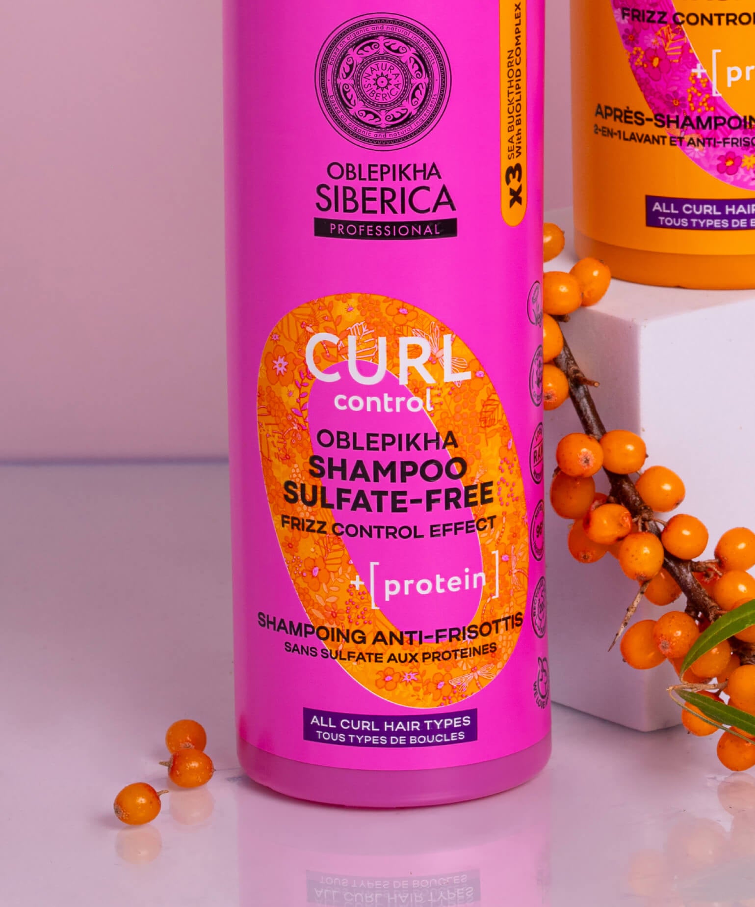 Taiga Siberica Curl Control Oblepikha O szampon do loków