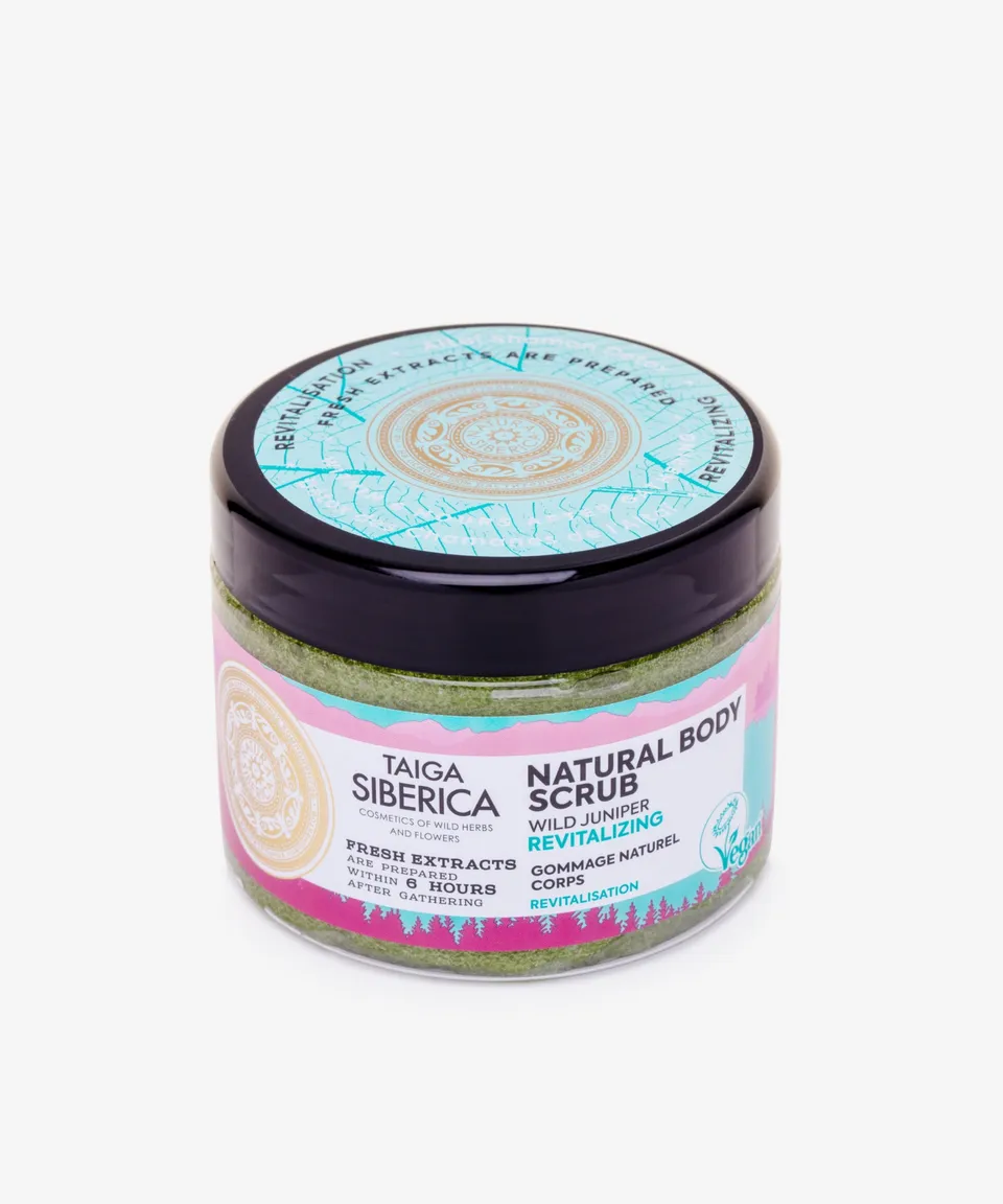 Taiga Siberica peeling do ciała rewitalizujący naturalny