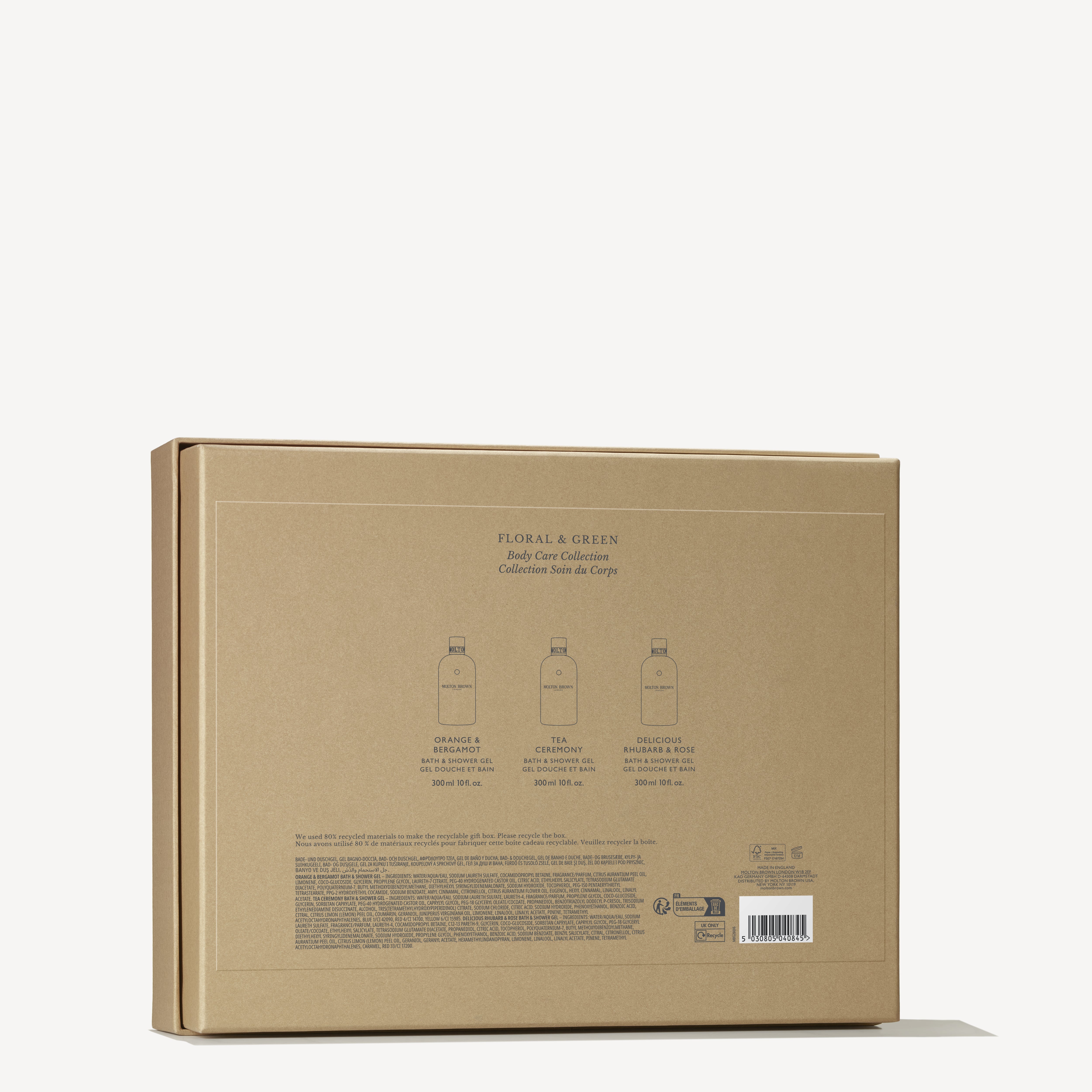 Molton Brown zestaw żeli pod prysznic 3x300 ml kwiatowy