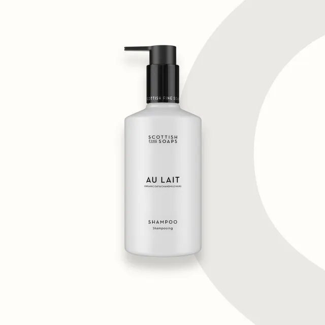 Scottish Fine Soaps Au Lait szampon do włosów 300 ml mleczny