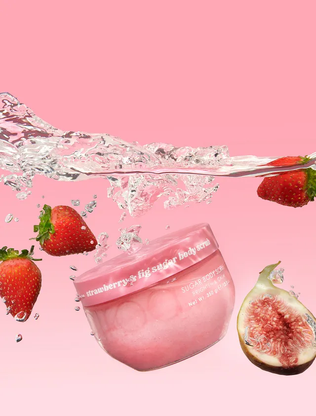 Ciroa Strawberry & Fig peeling do ciała 350 g wygładzający
