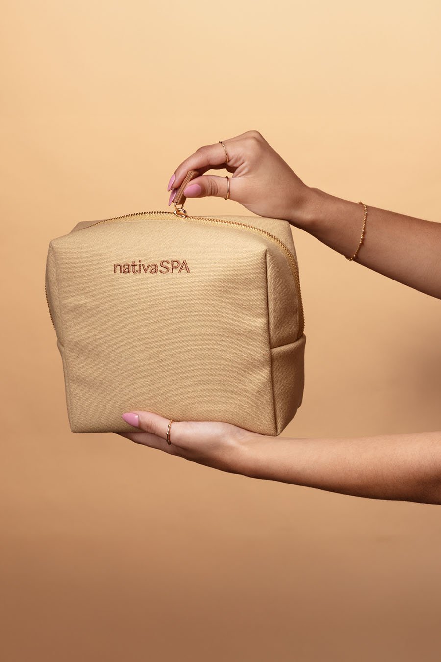 Nativa SPA Tan kosmetyczka podróżna torba beżowa