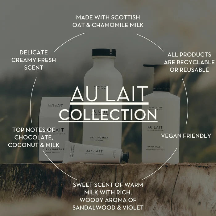 Scottish Fine Soaps Au Lait szampon do włosów 300 ml mleczny