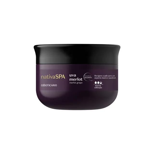 Nativa SPA Merlot Grape peeling do ciała winogronowy