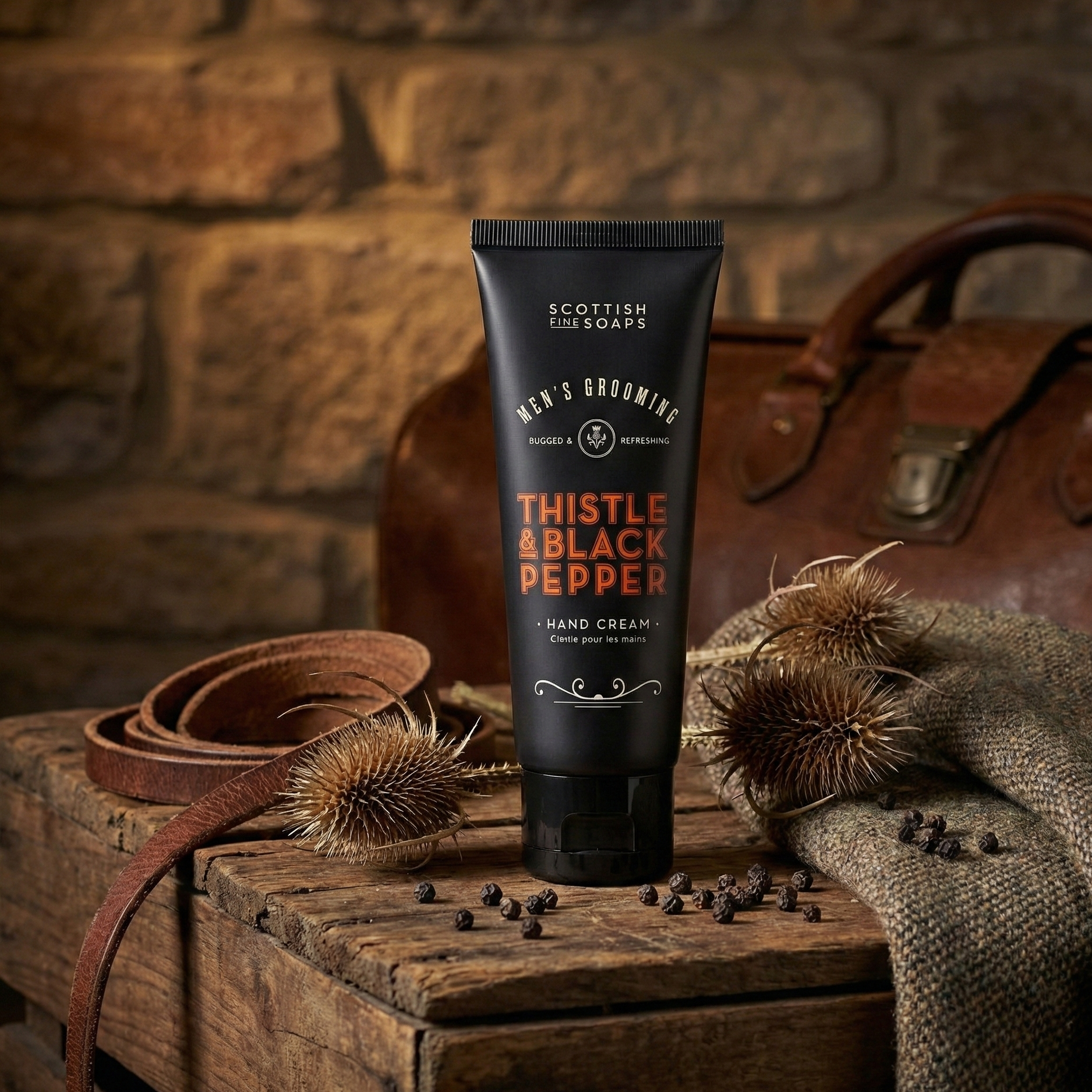 Scottish Fine Soaps Thistle & Black Pepper krem do rąk 100 ml