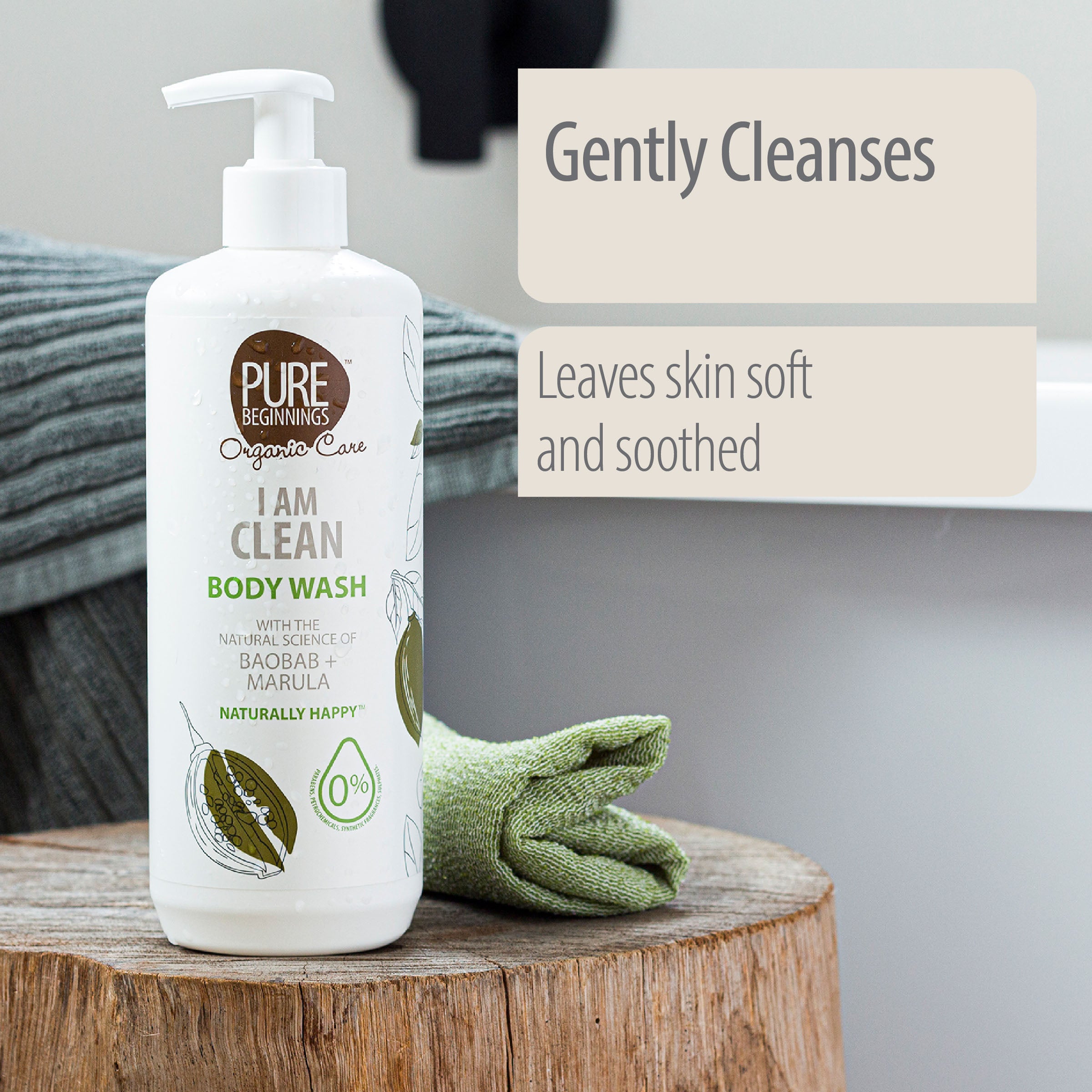 Pure Beginnings I Am Clean delikatny żel do mycia 500 ml