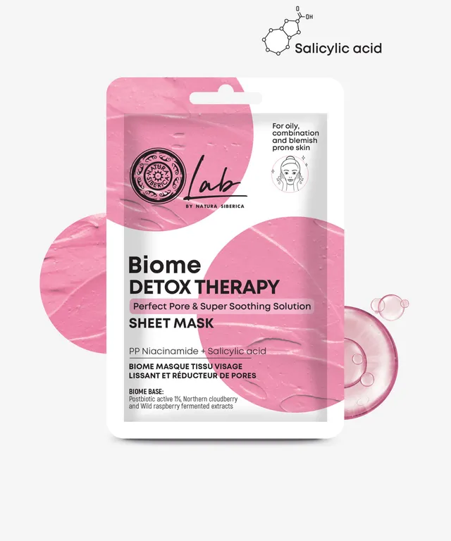 Taiga Siberica Detox Therapy maseczka w płachcie detoksykująca