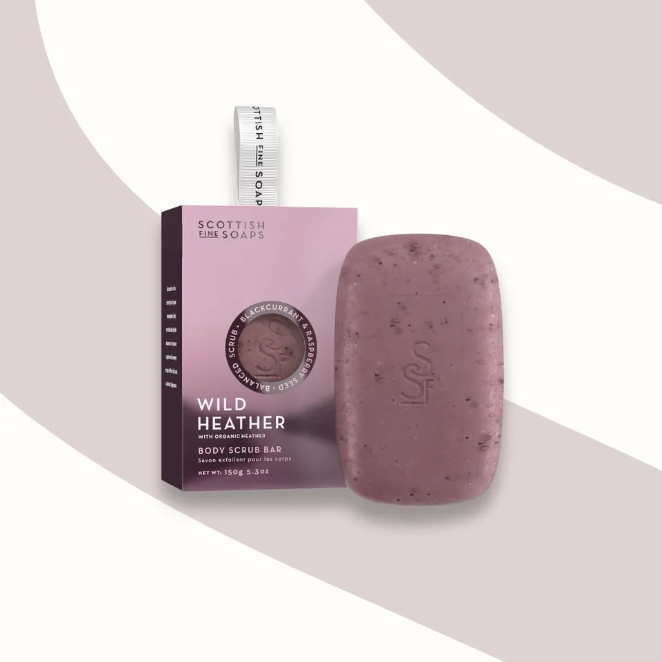 Scottish Fine Soaps Wild Heather peeling do ciała 150 g wrzosowy