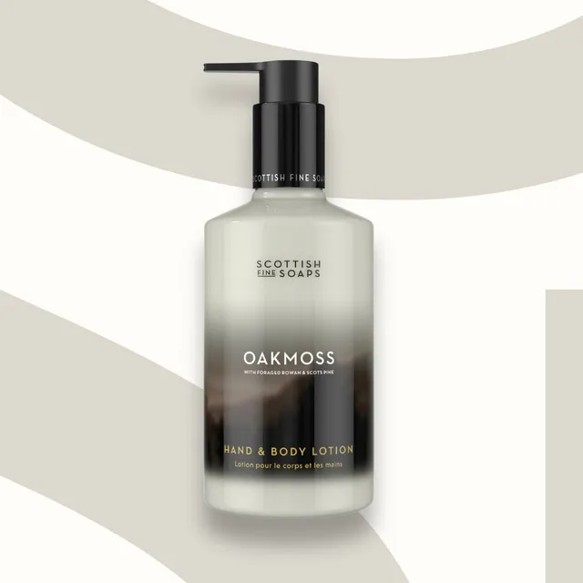 Scottish Fine Soaps Oakmoss balsam do ciała 300 ml leśny