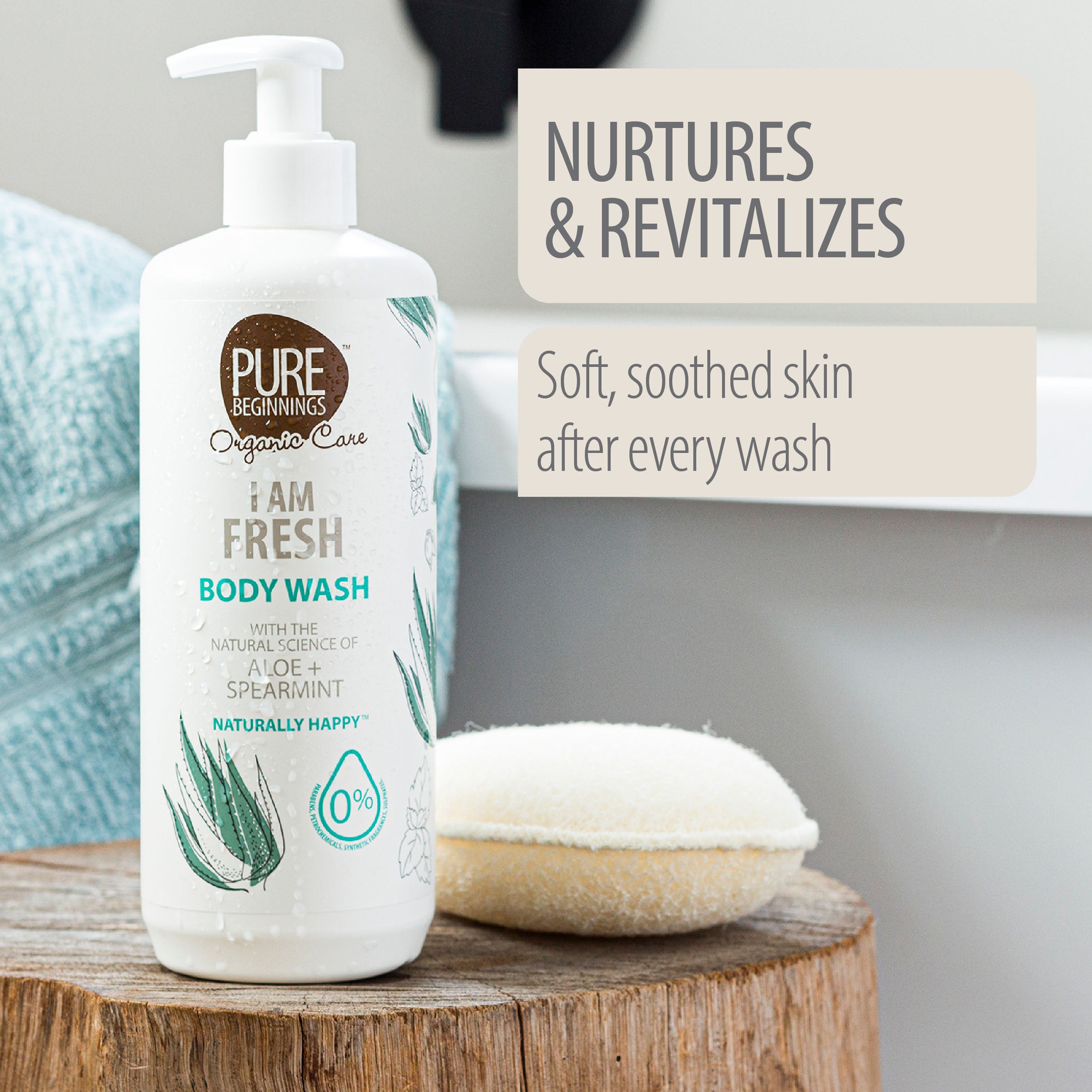 Pure Beginnings I Am Fresh żel 500ml aloes i mięta