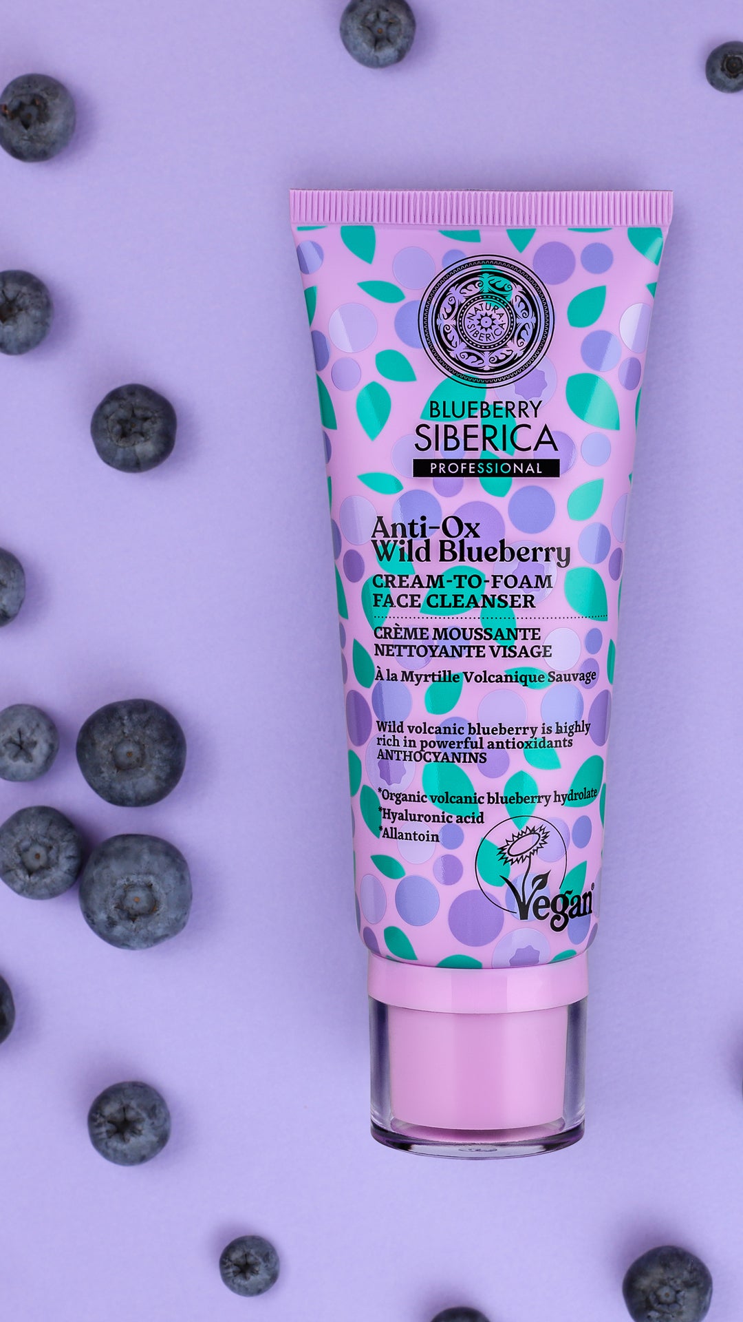 Taiga Siberica Cream-To-Foam pianka do twarzy kremowa oczyszczająca
