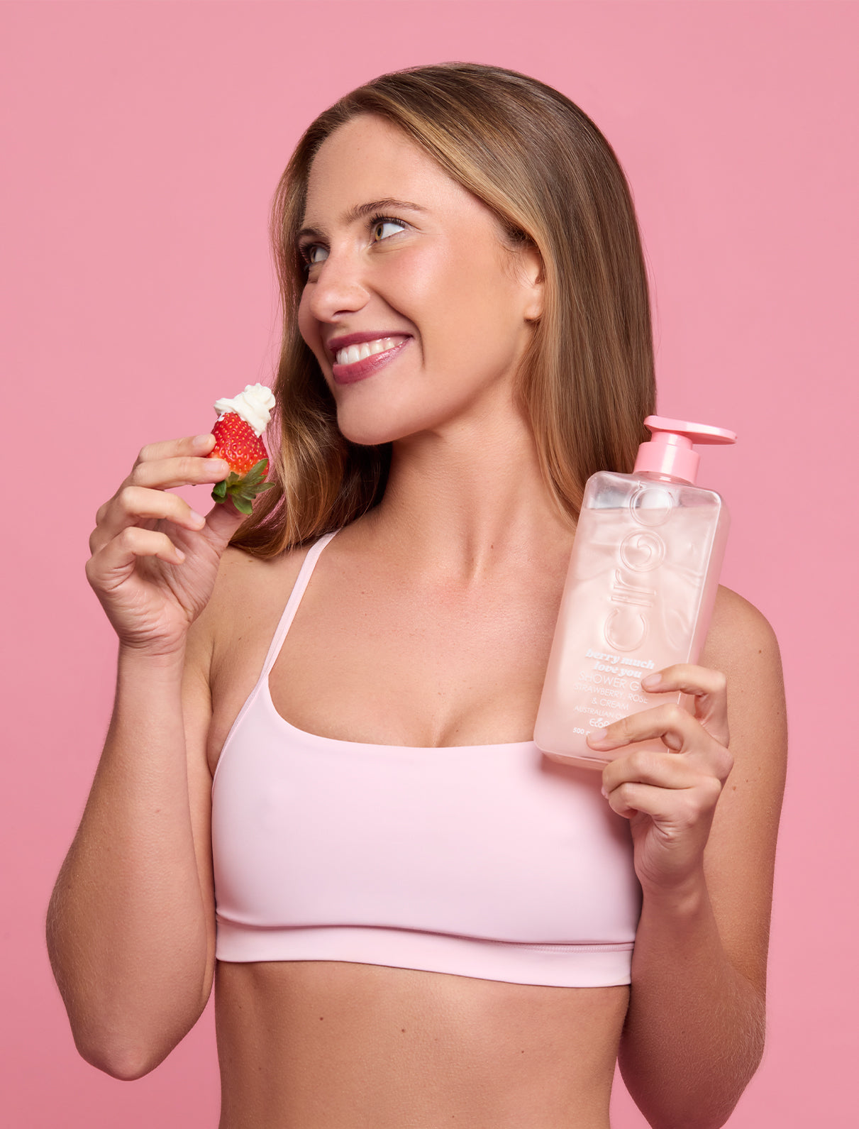 Ciroa Berry Much Love You żel pod prysznic 500 ml truskawka