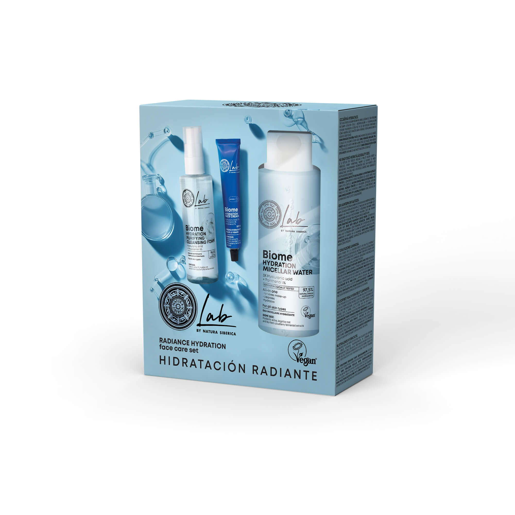 Taiga Siberica Radiance Hydration zestaw do twarzy nawilż.