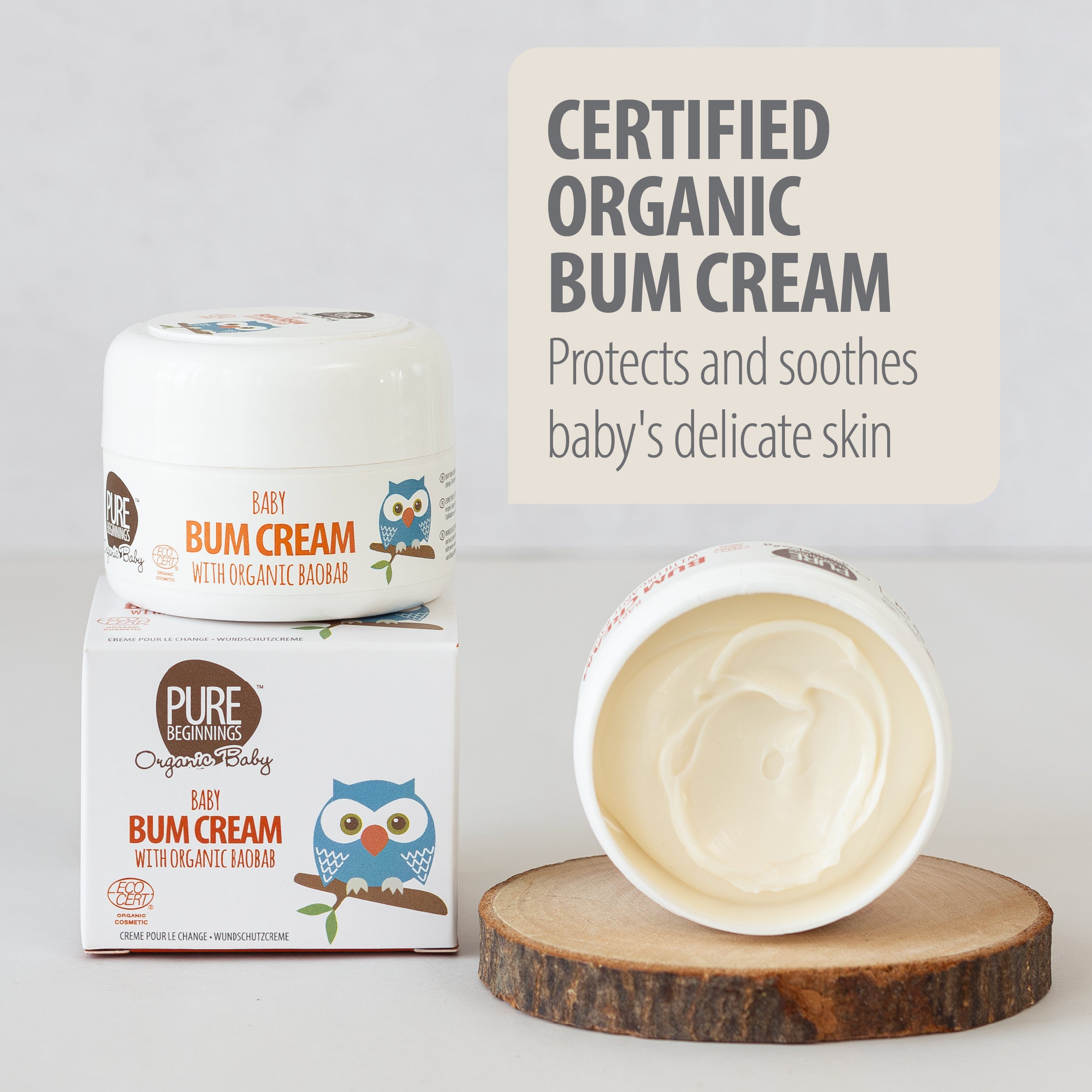 Pure Beginnings Baby Bum Cream krem 50ml pod pieluszkę