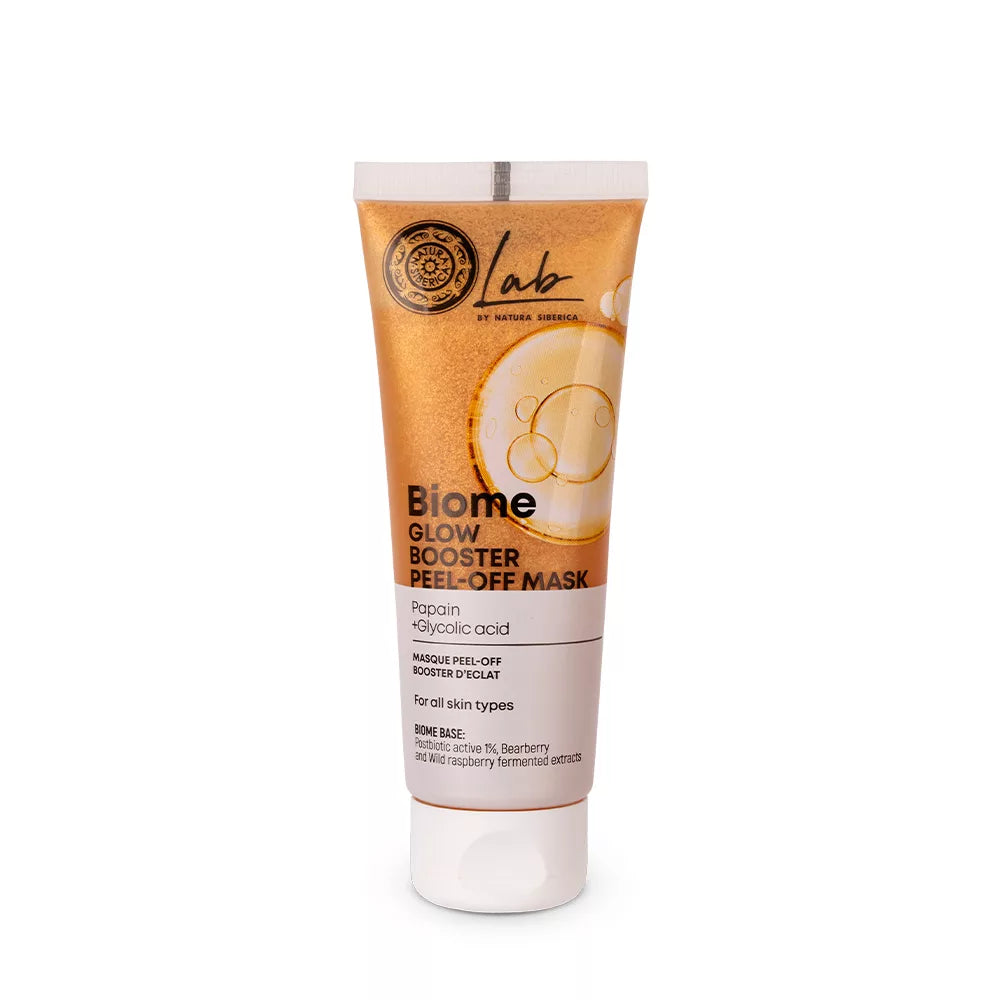 Taiga Siberica Glow Booster maseczka do twarzy peel-off rozświetla