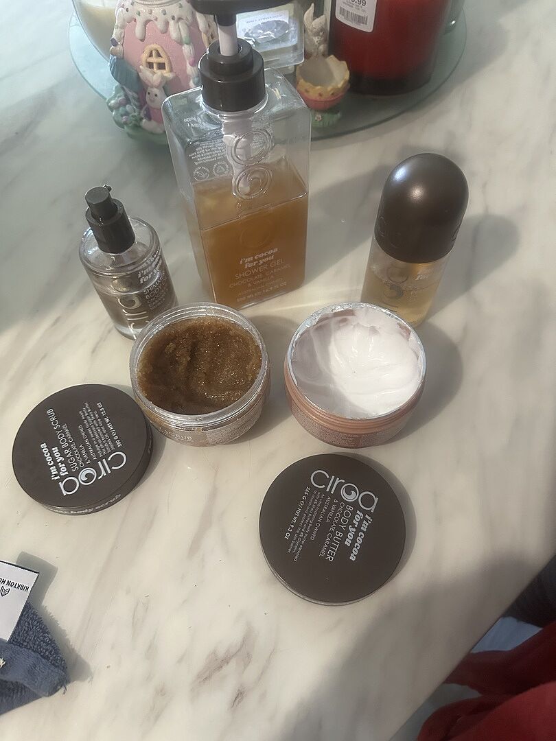 Ciroa I'm Cocoa For You zestaw rozświetlający czekoladowy