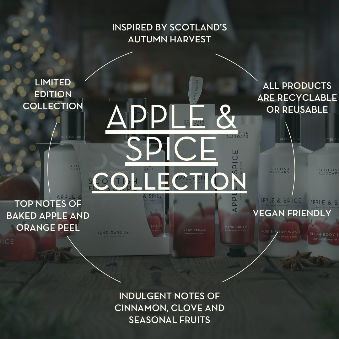 Scottish Fine Soaps Apple & Spice krem do rąk 30 ml jabłkowy