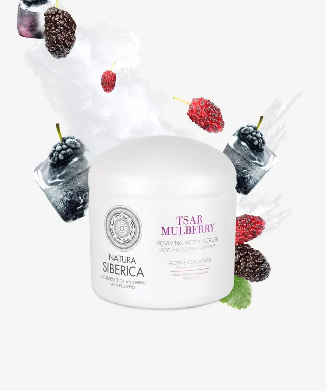 Taiga Siberica Tsar Mulberry scrub do ciała rewitalizujący