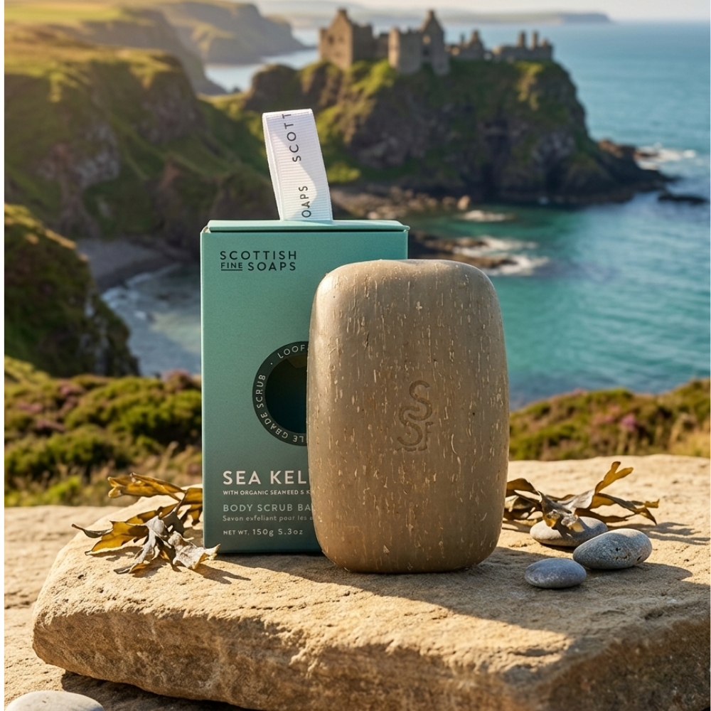 Scottish Fine Soaps Sea Kelp peeling w kostce 150 g