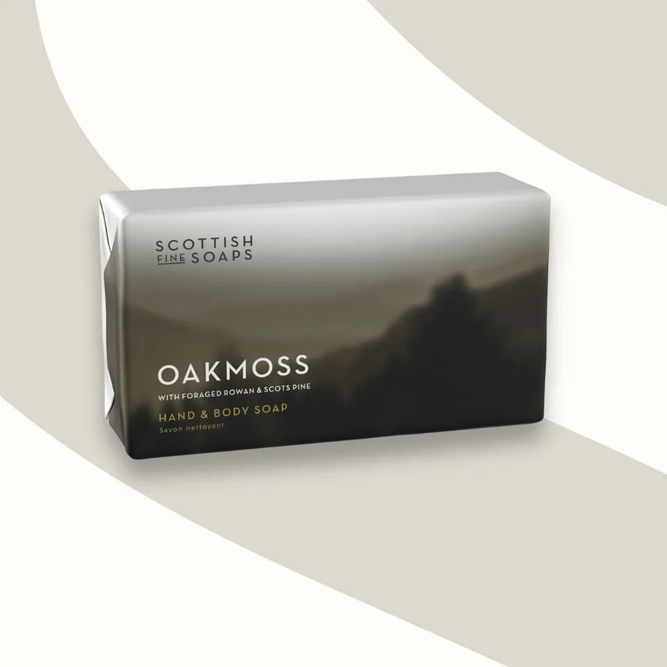 Scottish Fine Soaps Oakmoss mydło 220 g leśne