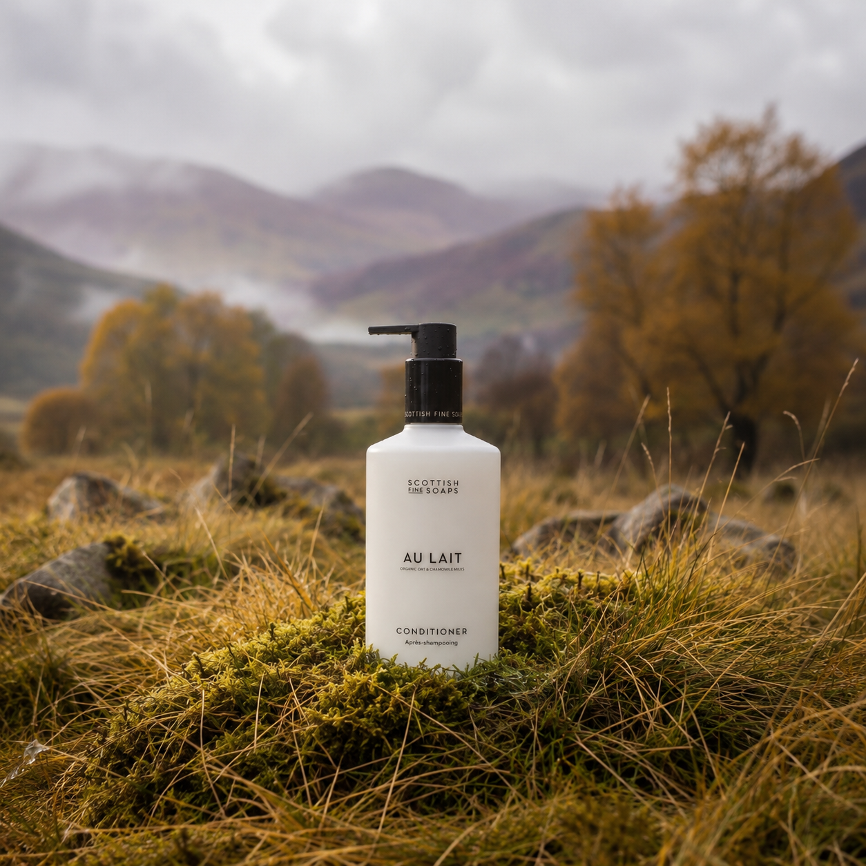 Scottish Fine Soaps Au Lait odżywka do włosów 300 ml mleczna