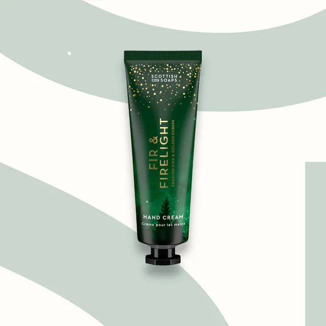 Scottish Fine Soaps Fir & Firelight krem do rąk 30 ml sosnowy