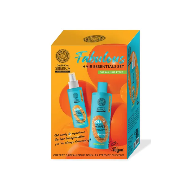 Taiga Siberica Fabulous Hair zestaw do włosów szampon i serum