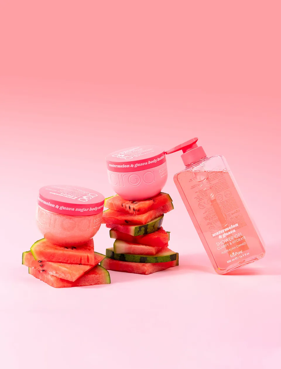 Ciroa Watermelon & Guava Zestaw do ciała arbuz