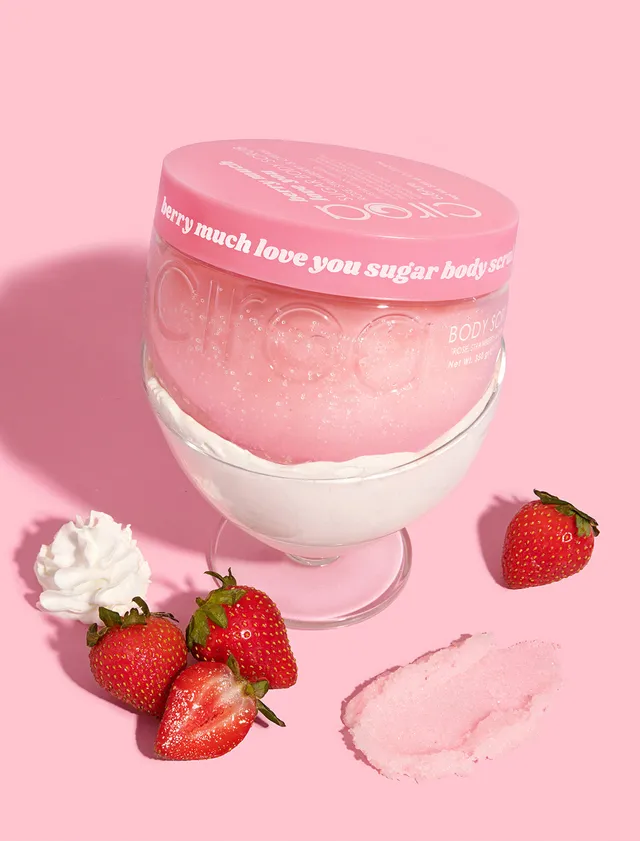 Ciroa Berry Much Love You mini peeling do ciała truskawkowy
