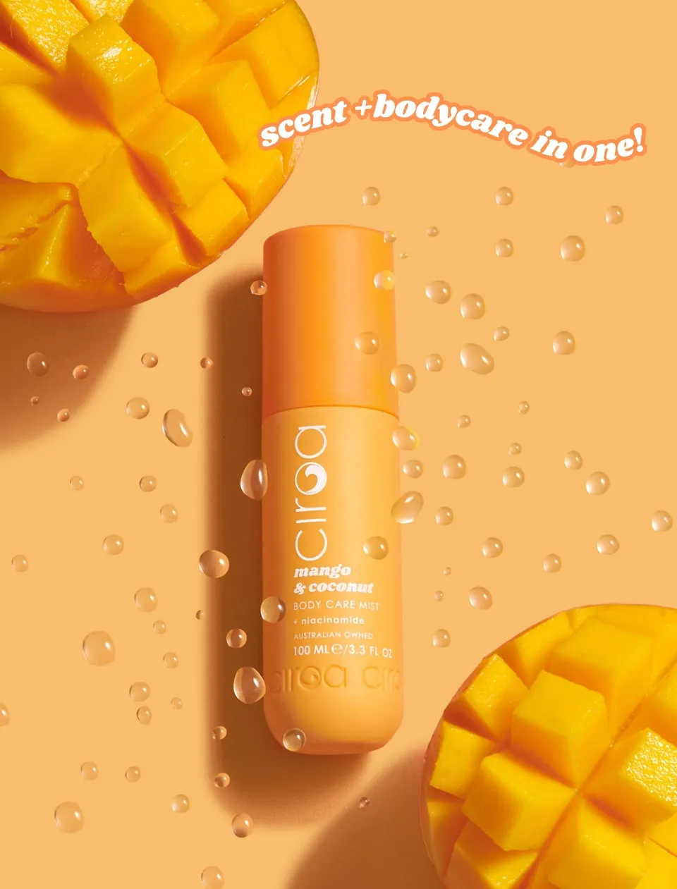 Ciroa Mango & Coconut mgiełka do ciała 100 ml niacinamid