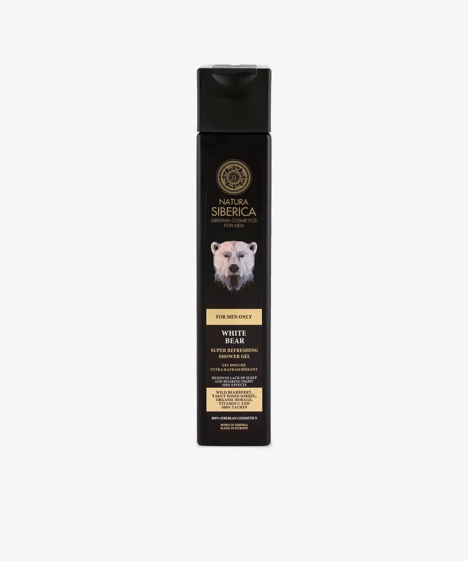Taiga Siberica White Bear żel pod prysznic odświeżający