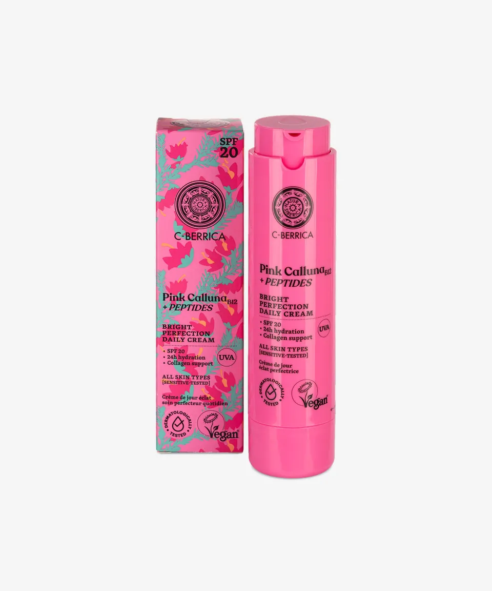 Taiga Siberica Bright Perfection krem do twarzy SPF20 nawilżający