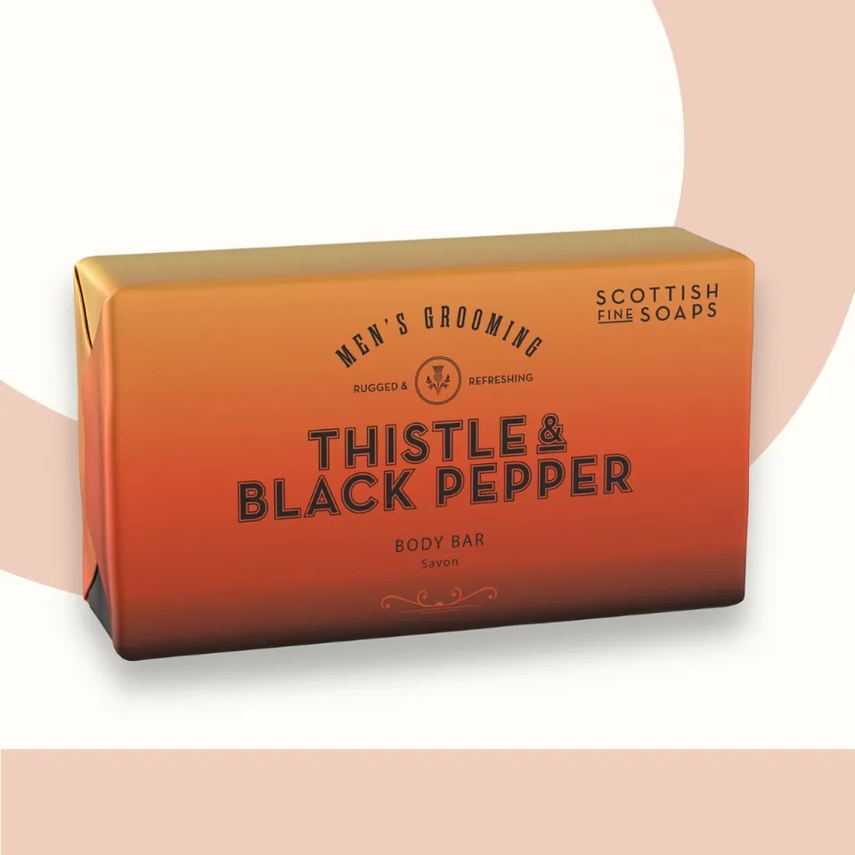 Scottish Fine Soaps Thistle Black Pepper mydło 220 g pikantne