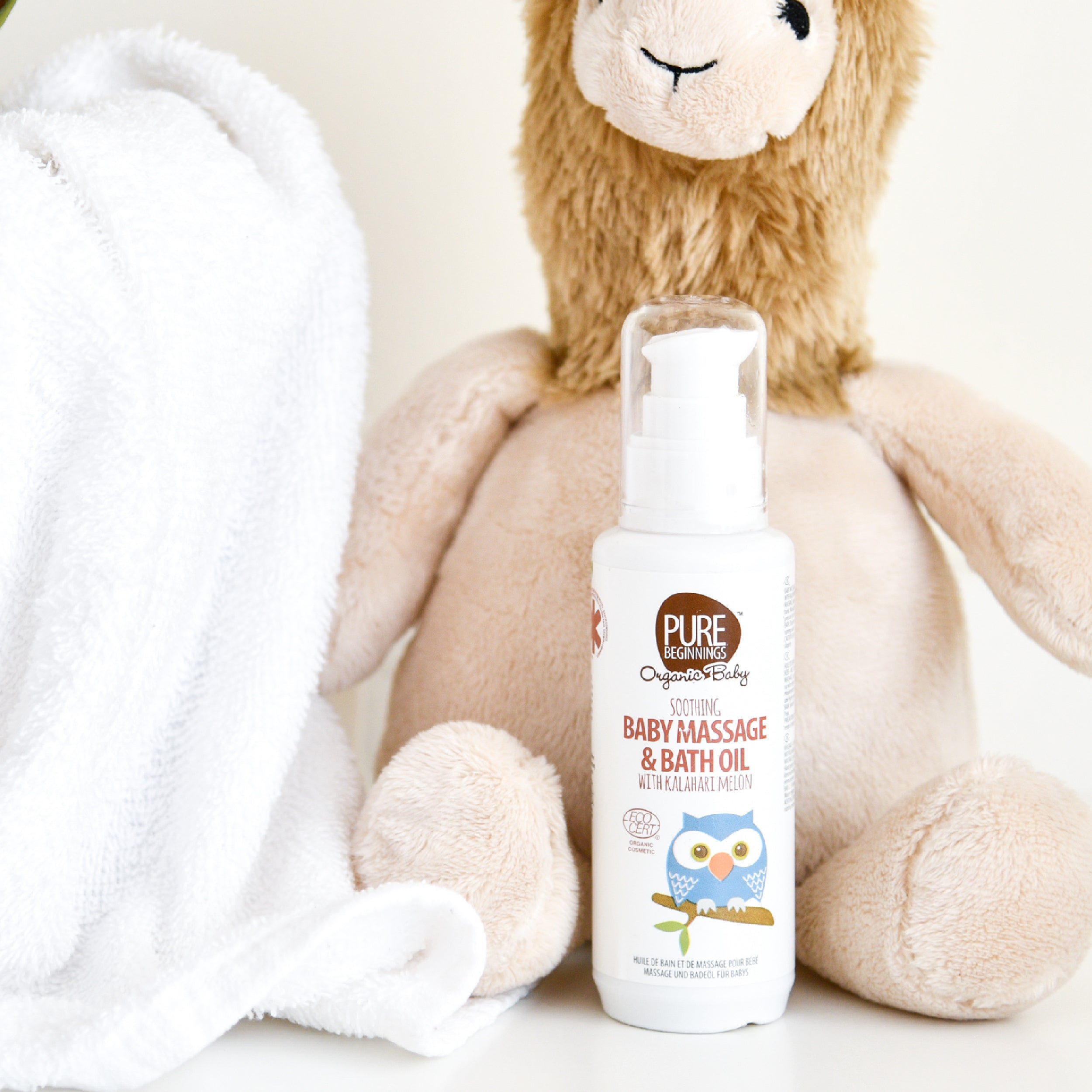 Pure Beginnings Baby olejek do kąpieli 100 ml do masażu