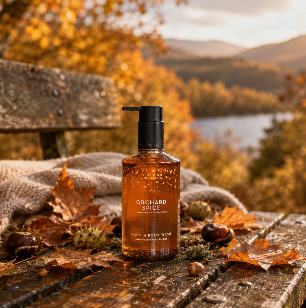 Scottish Fine Soaps Orchard Spice żel do rąk i ciała 300 ml