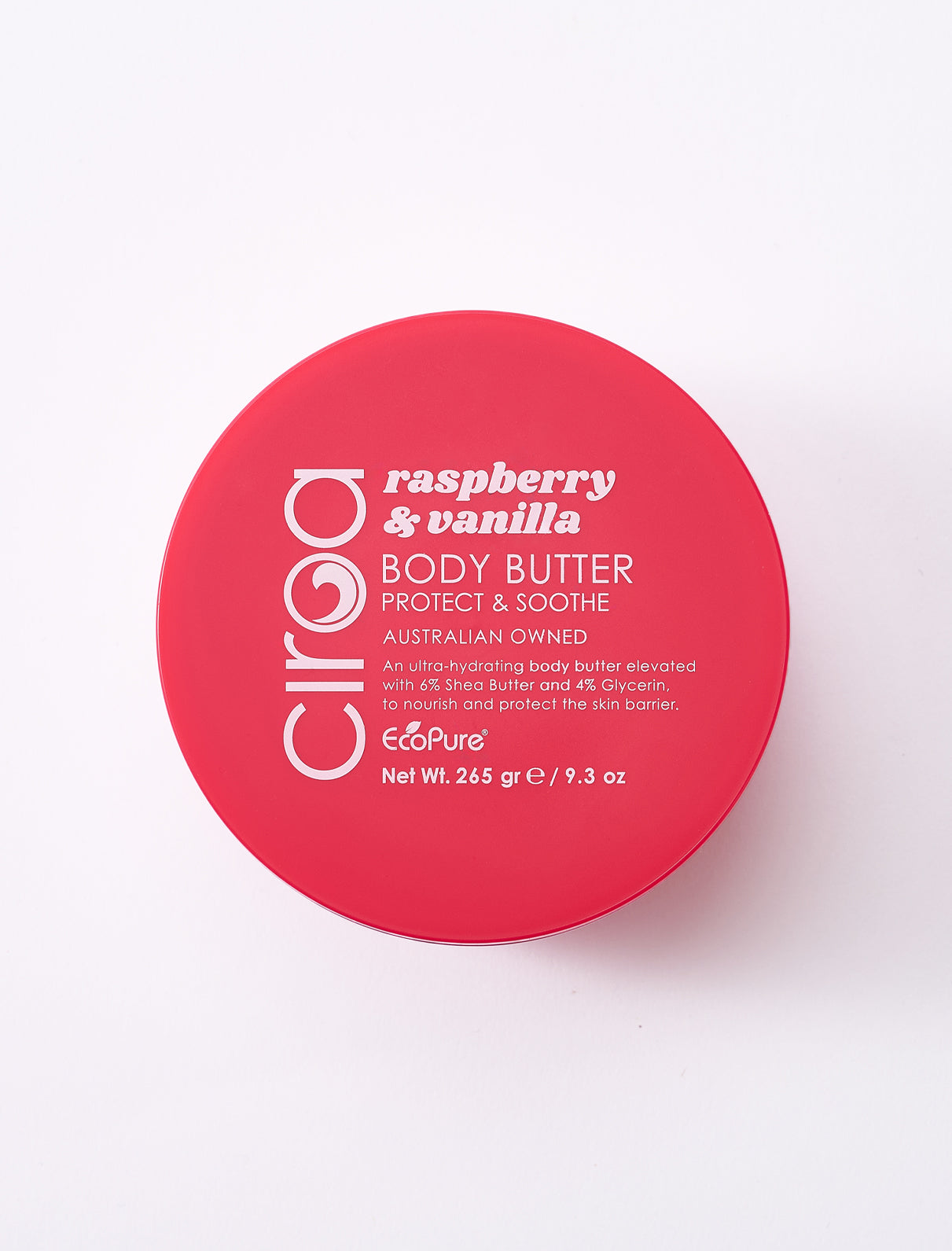 Ciroa Raspberry Vanilla masło do ciała 265g malina