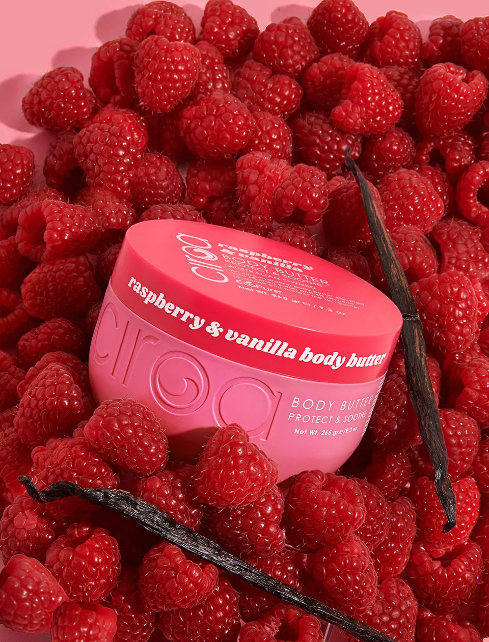 Ciroa Raspberry Vanilla masło do ciała 265g malina