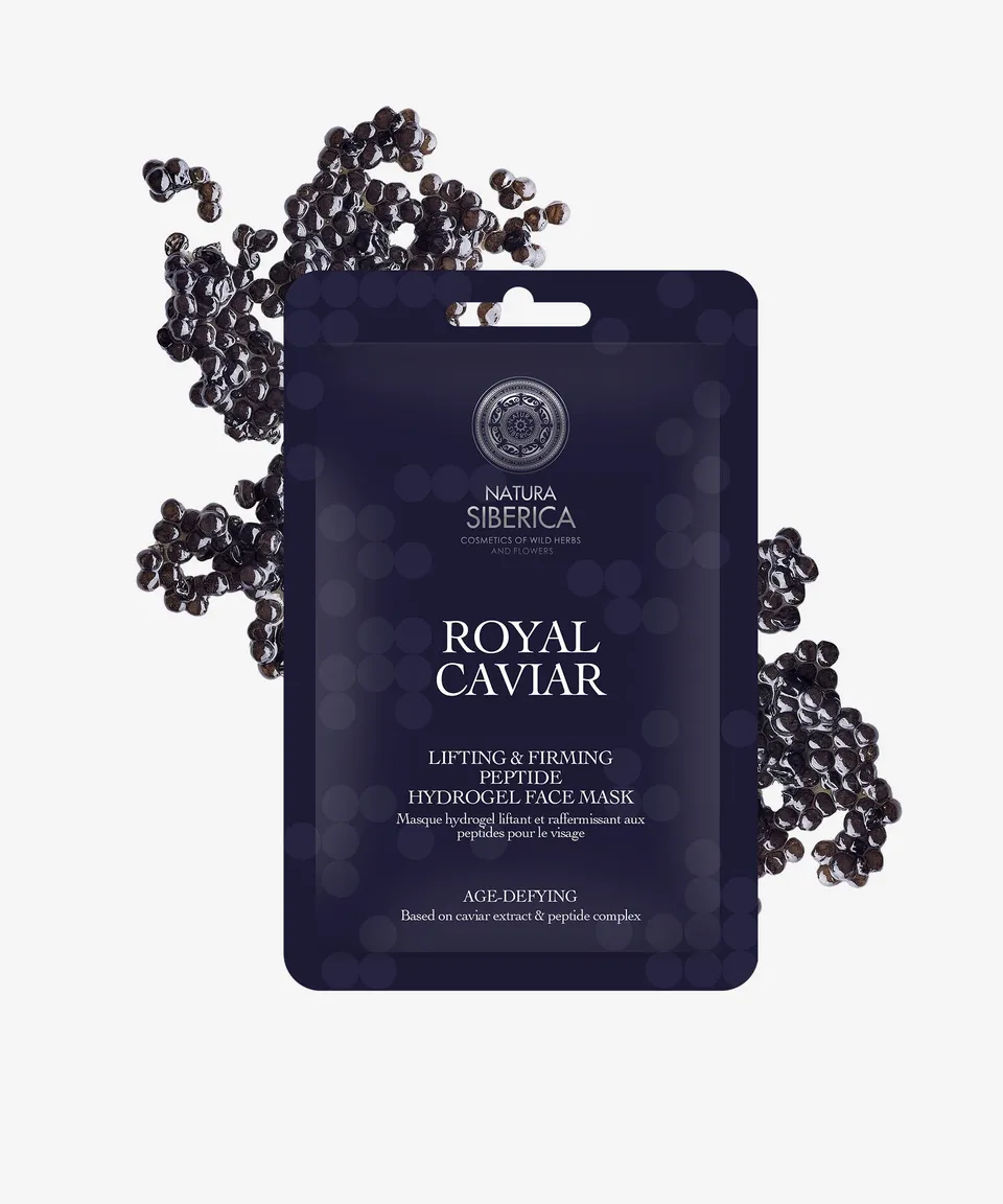 Taiga Siberica Royal Caviar Lifting płatki pod oczy hydrożelowe