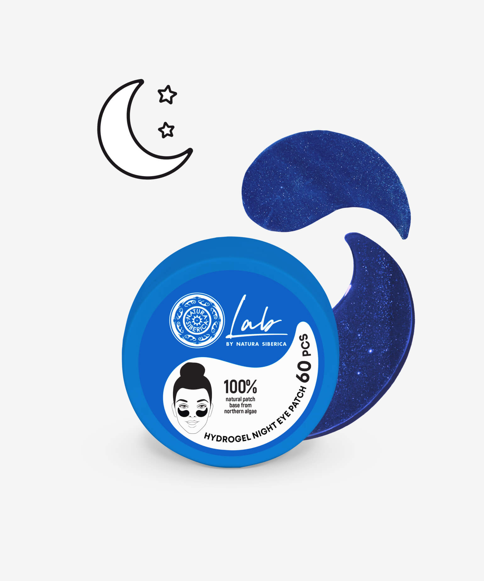 Taiga Siberica Brightening Hydrating płatki pod oczy na noc