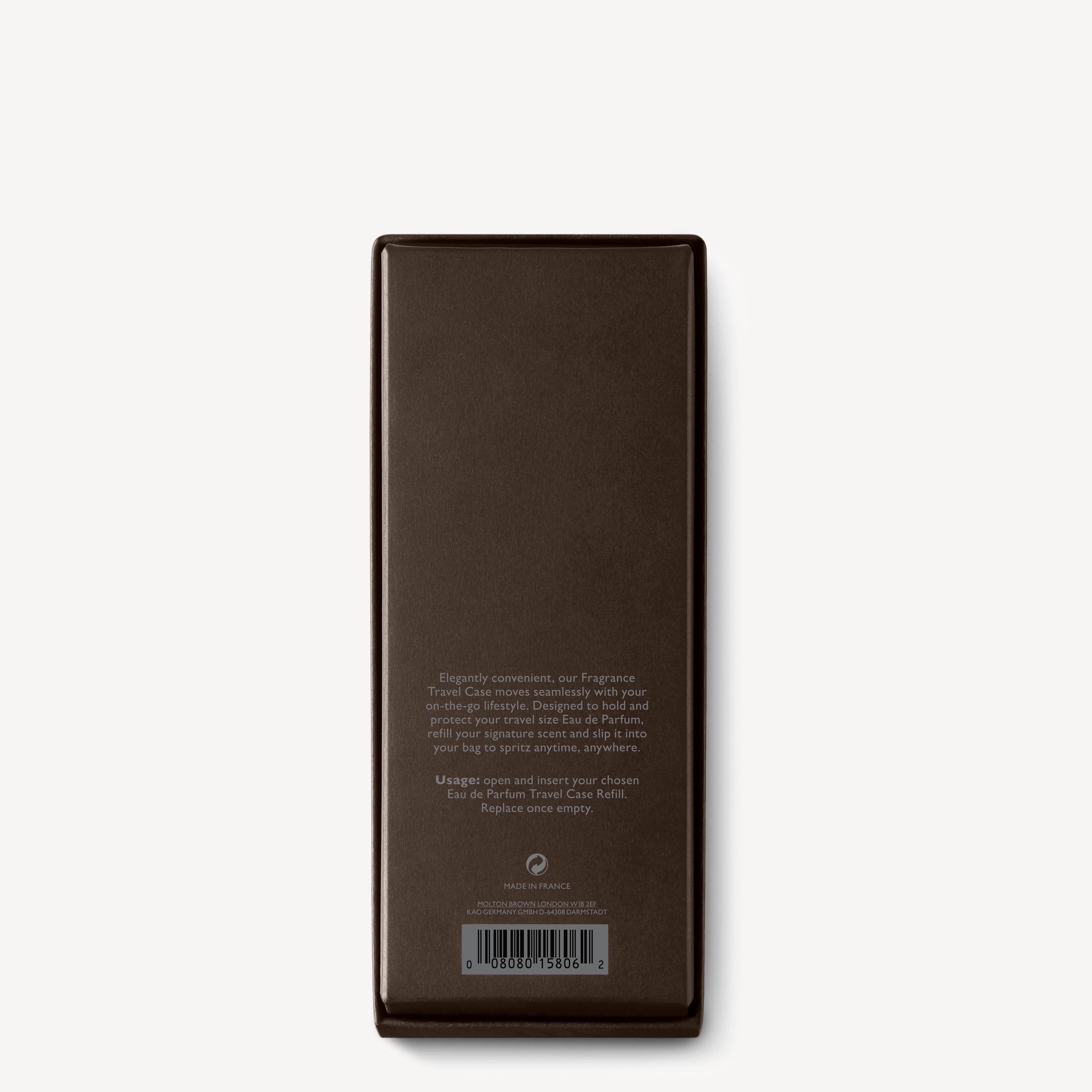 Molton Brown etui na perfumy 7,5 ml podróżne skórzane